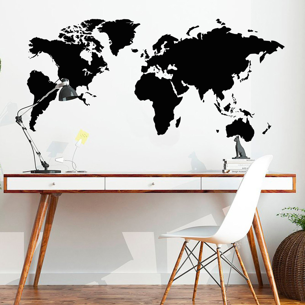 Office Furniture World - 2021 Nieuwe Wereldkaart Muursticker Voor Kantoor