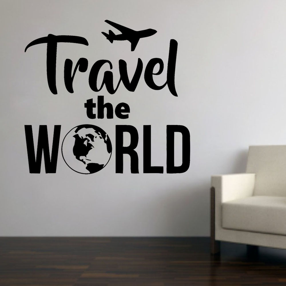 Reisbureau Muurstickers Home D - Office Furniture World recensie en prijs
