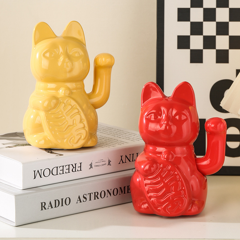 Keramische gelukbrengende katt - Work Office Furniture recensie en prijs