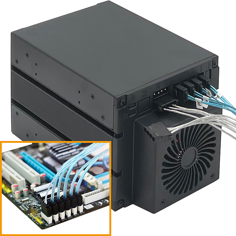 4-Bay Hot Swap harde schijf ko - Work Office Furniture recensie en prijs