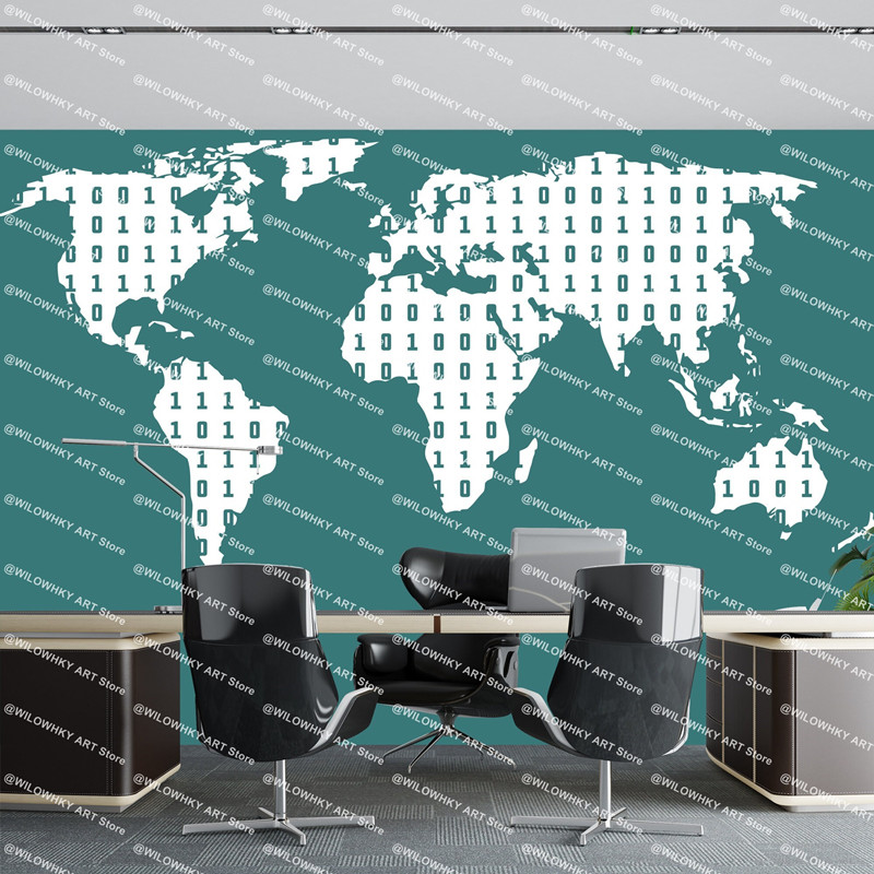 Binaire Code Technologie Decal - Office Furniture World recensie en prijs