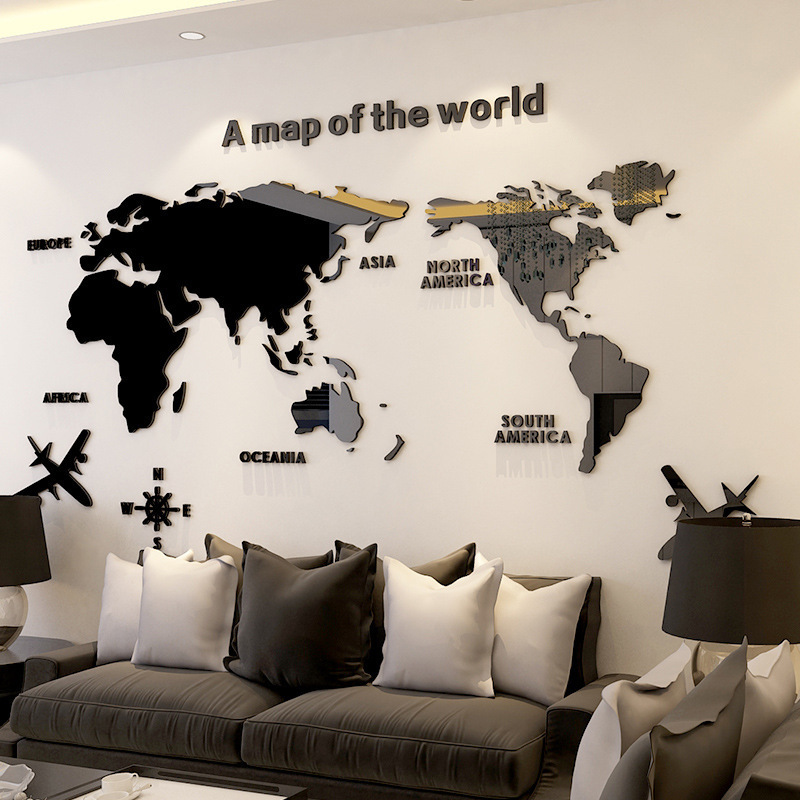 Nordic Wereldkaart Acryl 3d Mu - Office Furniture World recensie en prijs