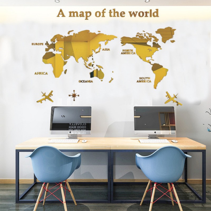 Nordic Wereldkaart Acryl 3d Mu - Office Furniture World recensie en prijs